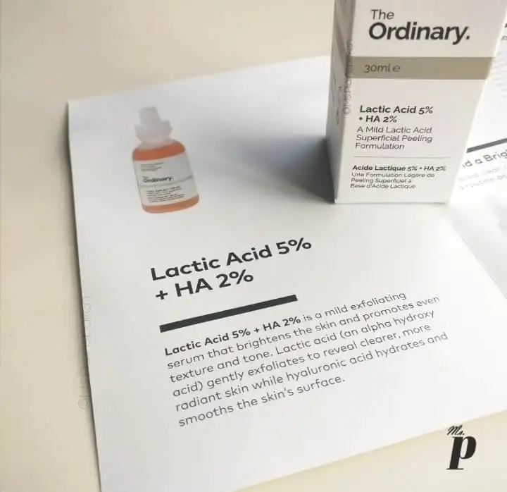 The Ordinary Lactic Acid 5% + HA - Image 1