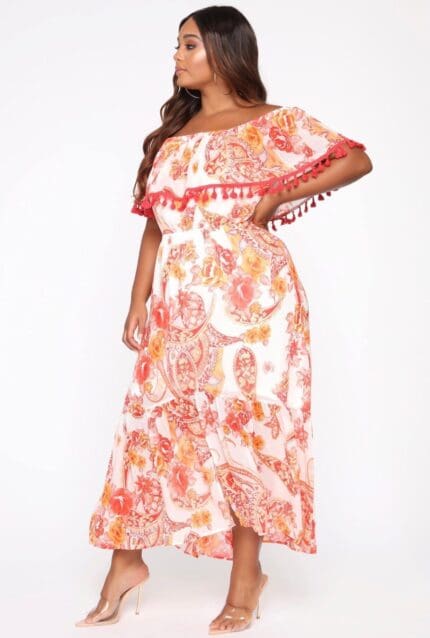 Fashionova beauty begins maxi dress