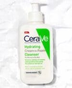 Cerave Hydrating Creme to Foam Cleanser 355ml 236ml - Image 2