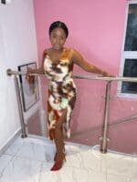 River island brown tie dye cowl neck midi slip dress