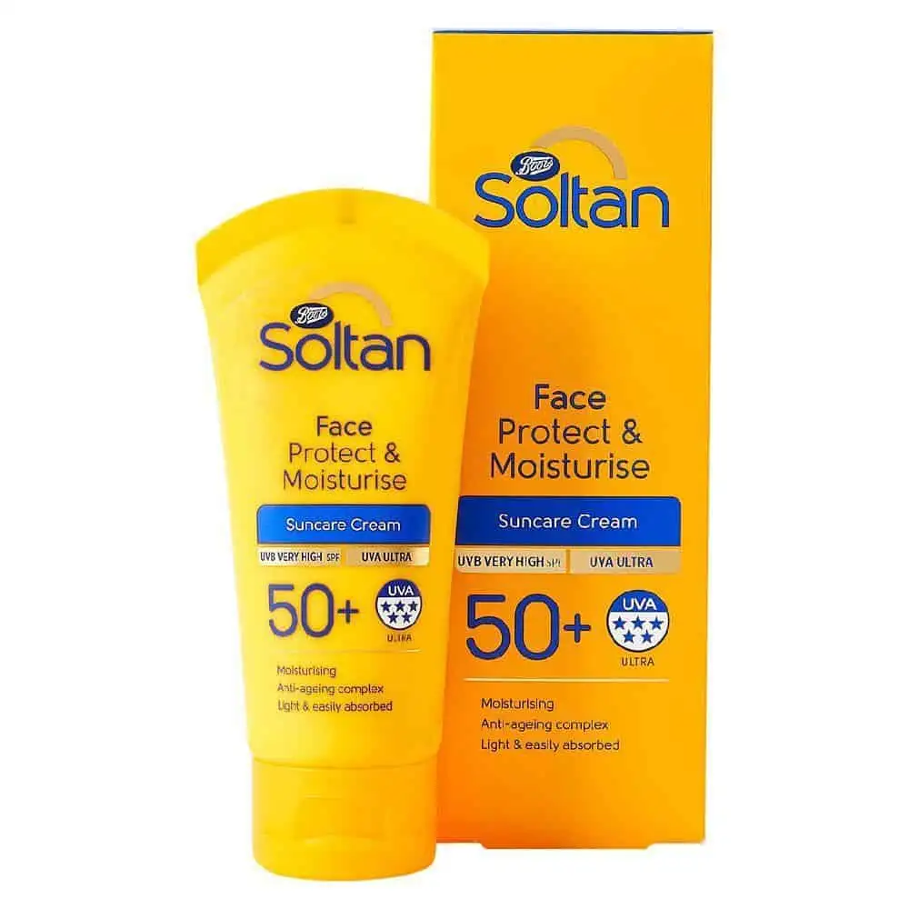 Soltan Protect and Moisturise Lotion SPF50+ - Image 1