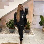 Oversized take a trip hooded tracksuit