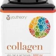 Youtheory Collagen with Vitamin C, Advanced Hydrolyzed Formula for Optimal Absorption, Skin, Hair, Nails and Joint Support, 290 Supplements