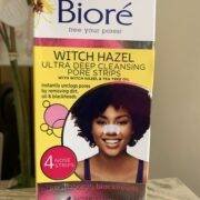 BIORÉ® WITCH HAZEL PORE STRIPS FOR BLACKHEADSBIORÉ® WITCH HAZEL PORE STRIPSWitch Hazel Pore Strips refine pores and remove your most stubborn blackheads.