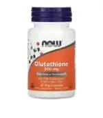 NOW Supplements, Glutathione 500 mg, With Milk Thistle Extract & Alpha Lipoic Acid, Free Radical Neutralizer*, 30 Veg Capsules