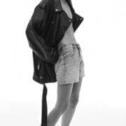 Zara ZW THE RELAXED SHORTS JEANS