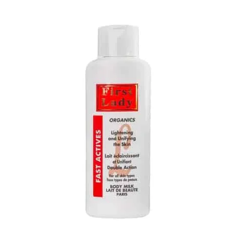 First Lady Fast Actives Lightening Body Milk – Elysee StarFIRST LADY FAST ACTIVES LIGHTENING BODY MILK 750ML - Image 1