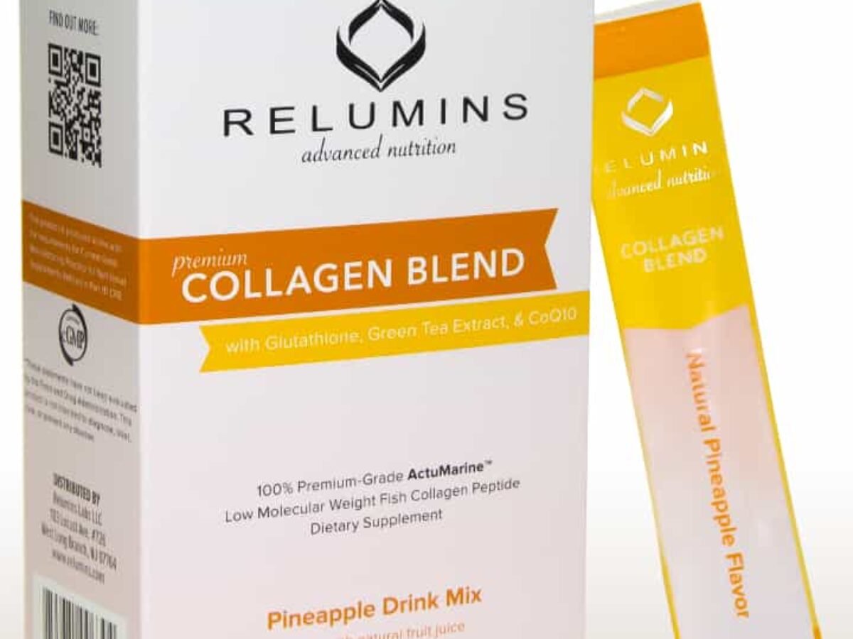Relumins Premium Collagen Blend Powdered Drink Mix - Pineapple | Price in  Ghana - Iconiqbeautiville