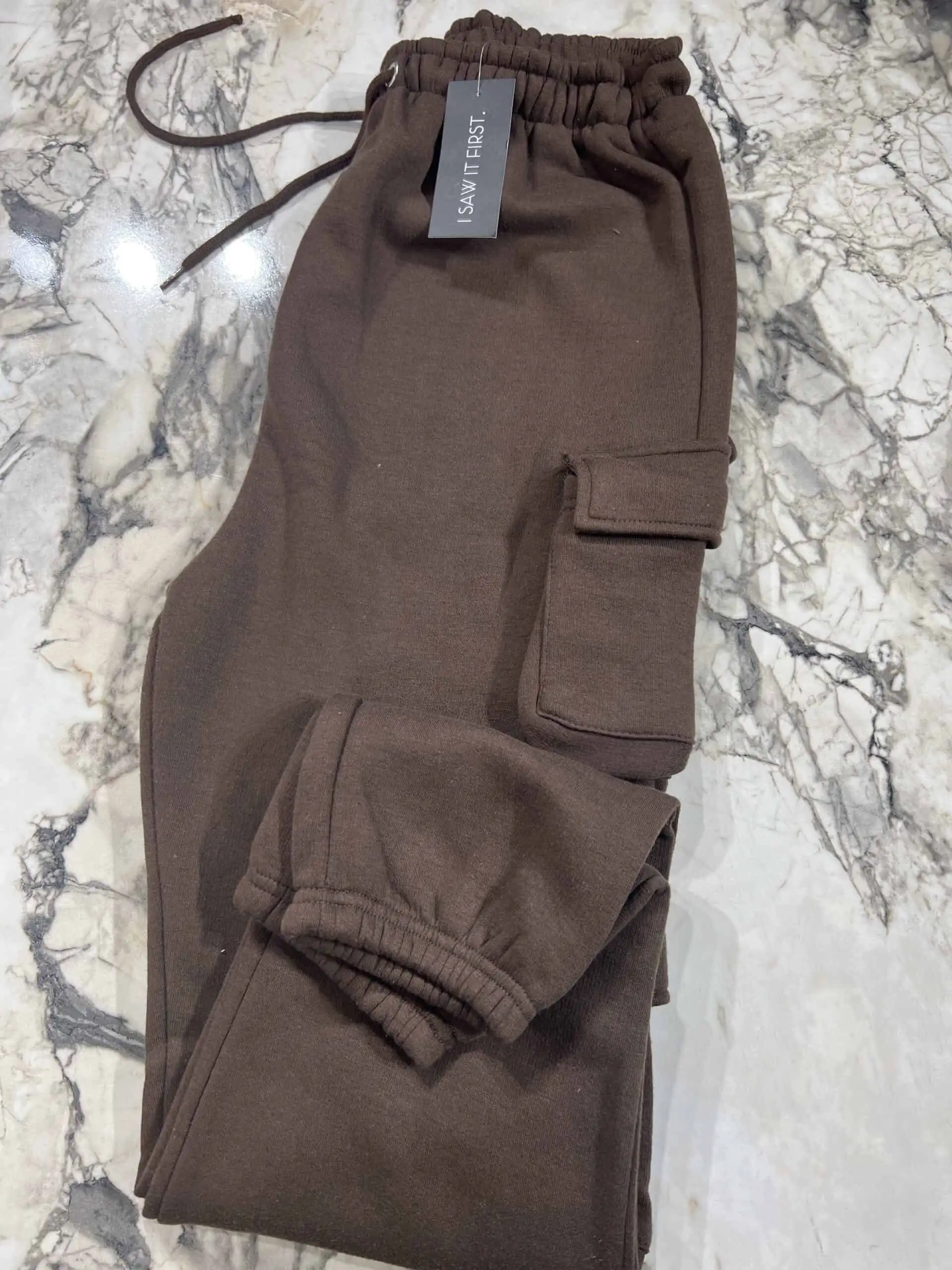 3 pocket cargo jogger stone - Image 1