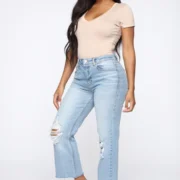Walk on the beach wide leg jeans