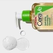 CERAVE hydrating foaming oil cleanser