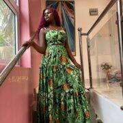 Endless Pina Coladas Maxi Skirt Set