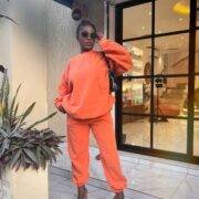 Overdyed OFCL studio sweater tracksuit