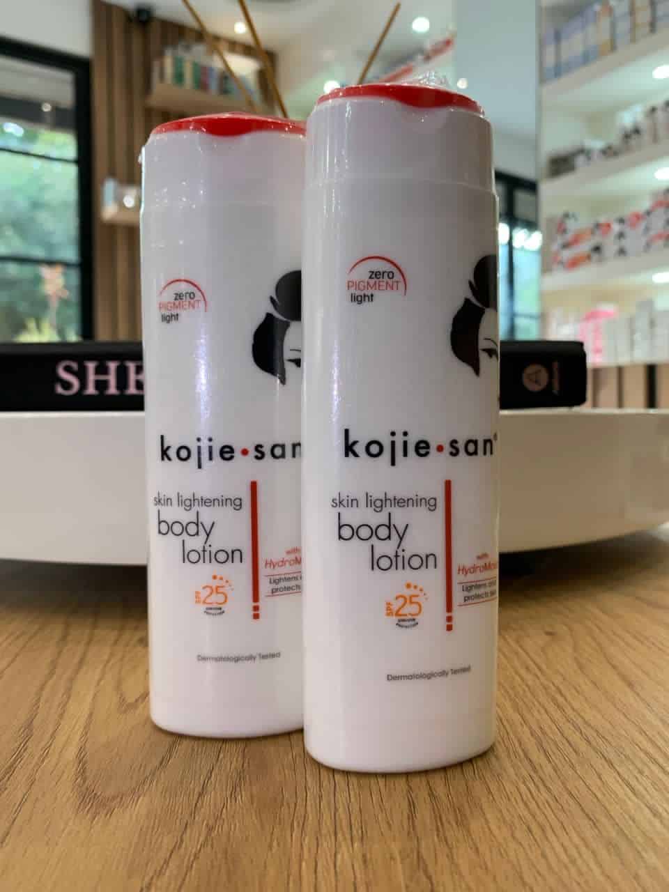 Kojie San Total Skin Lightening Set - Soap, Lotion, Cream, Toner & Brush!