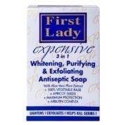 First Lady Expensive Whitening Exfoliating soap - 3 in 1