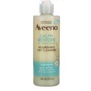 Aveeno Calm + Restore, Nourishing Oat Cleanser, Fragrance Free, 7.8 fl oz (232 ml)