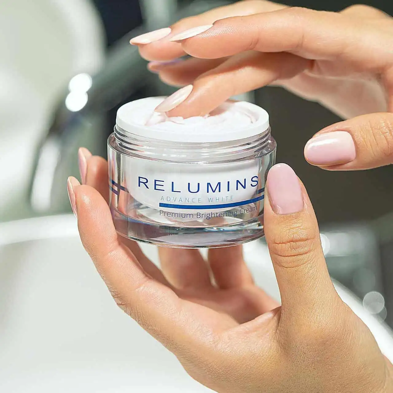 Relumins Advance White Intensive Repair Cream PM with Advanced Ingredients for Glass Skin and Glow - Image 1