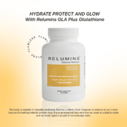 RELUMINS SKINCARE FROM WITHIN- HYDRATE PROTECT AND GLOW With Relumins GLA Plus Glutathione