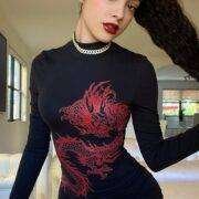 Beijing Babe Romper in Black