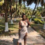 Isawitfirst shimmering dress