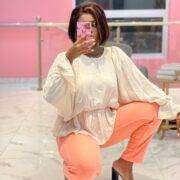 Just the beginning tie back top