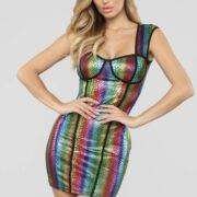 Over the rainbow dress