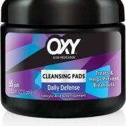 oxy daily defense cleansing pads acne treatment