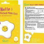 Hello Quret Friends Mask[Egg]Glowing