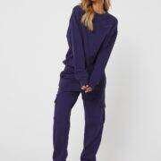 Luxe To Kill navy jogger