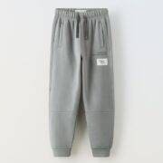 Zara Canada Plush pants with label