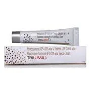 Triluma Cream — Hydroquinone 4% + Tretinoin 0.05% + Fluocinolone Acetonide 0.01%
