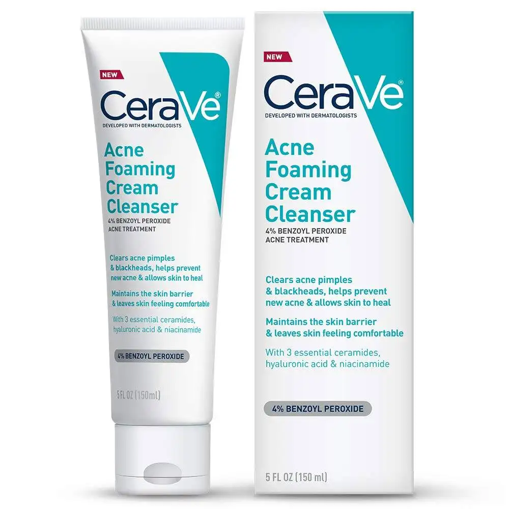 Cerave Acne Foaming Cream Cleanser - Image 1