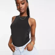 MissGuided Sculpted Seam Free Racer Neck Bodysuit