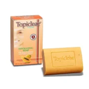 Topiclear Papaya Exfoliating Soap with Apricot Powder and Papaya Extract