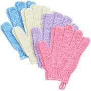 Exfoliating bath glove