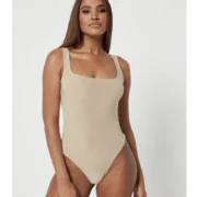 MissGuided Sculpted Seam Free Scoop Neck Bodysuit
