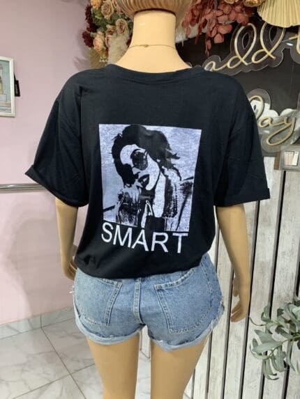 Chloe round neck tee