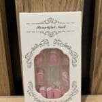 Sweetheart Swirls Stick On Nails