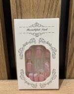 Sweetheart Swirls Stick On Nails