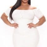 Fashionnova Go Get Her Off Shoulder Mini Dress