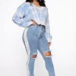 Fashionnova Living The Comfy Life Cropped Sweater