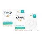Dove Sensitive Skin Beauty Bar Fragrance Free Hypoallergenic