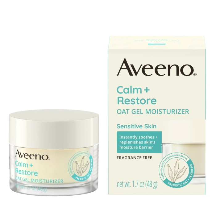 Aveeno Calm Restore Oat Gel Face Moisturizer for Sensitive Skin Face Cream 1 7 oz 790b2587 a6a7 4314 bb9a e6802611b6d6.93780d3305cee0775248e13737f1b4f3.jpeg