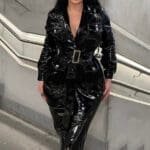 Fashionnova Upgrading You Patent Leather Jacket