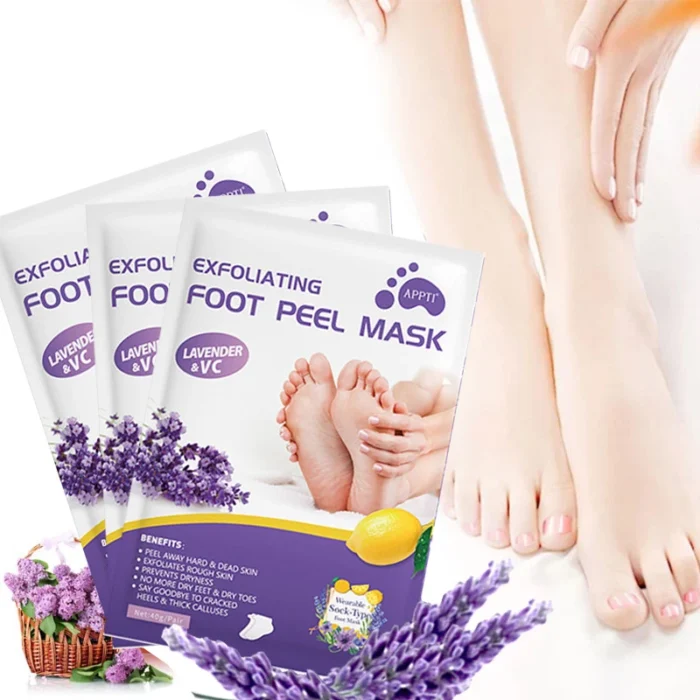 3 Pairs Feet Care Remove Dead Skin Exfoliating Foot Mask VC and Lavender Nourished Caring Foot.jpg