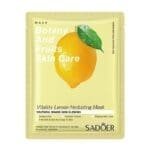 SADOER Botany And Fruits Skin Care Vitality Lemon Hydrating Mask