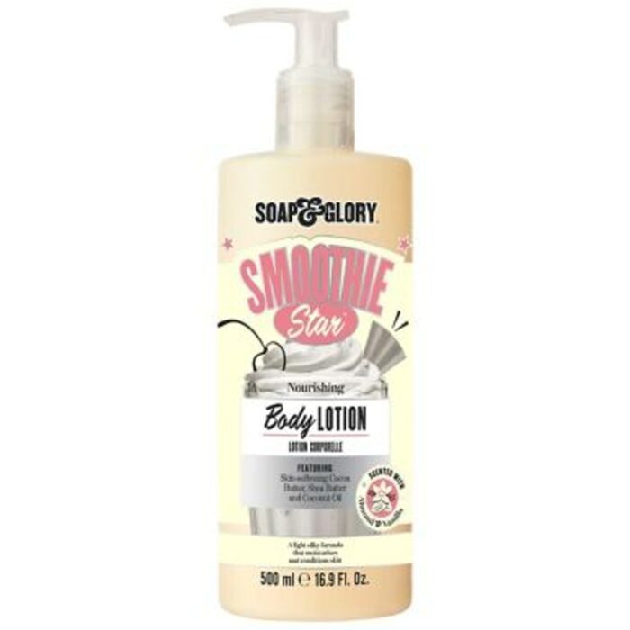 soap and glory smoothie star body lotion main