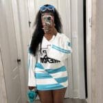 Retro Sports Jersey Top