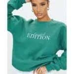 Prettylittlething Limited Embroidered Sweatshirt