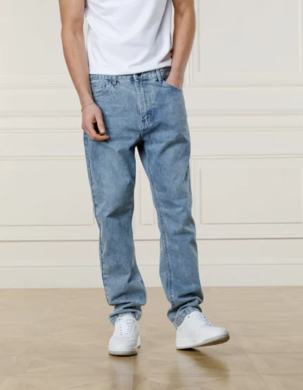Washed Denim Jeans